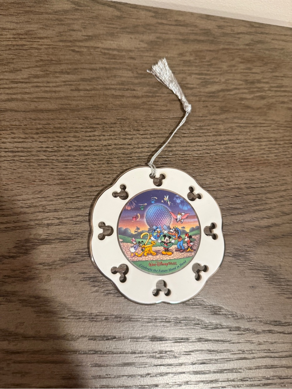 WDW 2000 “Celebrate the Future Hand in Hand” Commemorative Ornament
